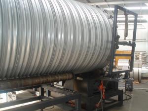Máquina para fabricar tubos de drenaje